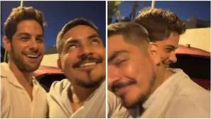Andrés Wiese y Erick Elera protagonizaron emotivo reencuentro / Instagram