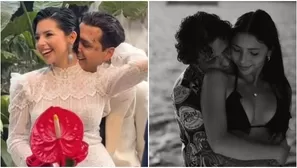 Ángela Aguilar y Nodal celebran aniversario de bodas con fuerte mensaje. Fuente: Instagram/TikTok