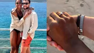 Ángela Leyva anuncia compromiso con romántica pedida en la playa
