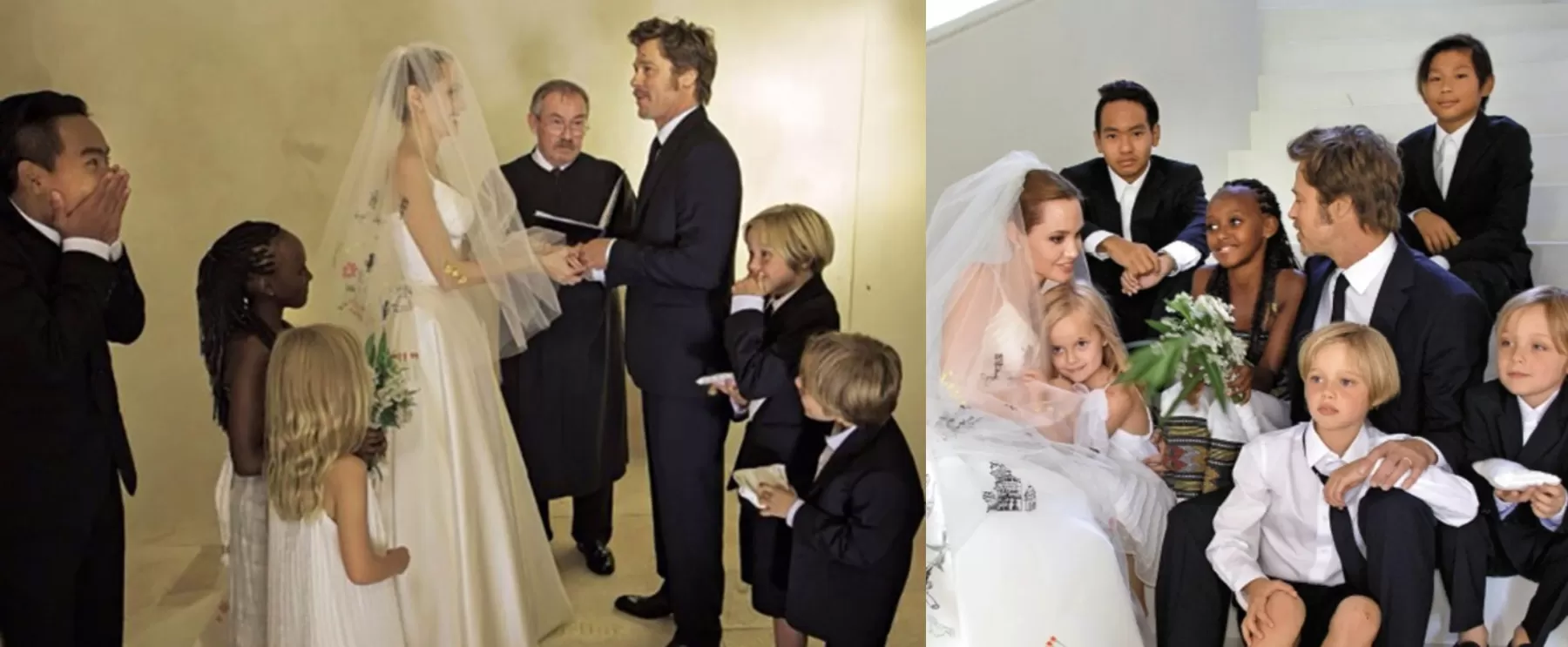 Matrimonio de Angelina Jolie y Brad Pitt 2014 | Imagen: Difusión