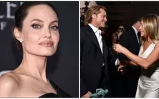 Angelina Jolie estaría molesta con Brad Pitt por su cercana relación con Jennifer Aniston - Noticias de angelina-jolie
