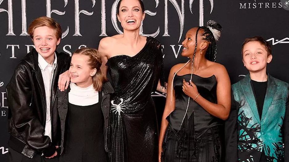 La actriz Angelina Jolie habló de la magnífica relación que tiene con sus seis hijos / Foto: revista Hola