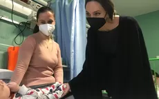 Angelina Jolie visitó a niños ucranianos ingresados en un hospital romano - Noticias de angelina-jolie