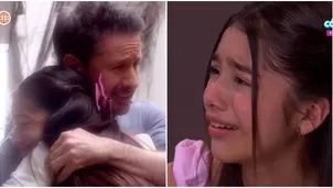 Angelita rompió en llanto y enfureció con Leonardo por abandonarla / AméricaTV