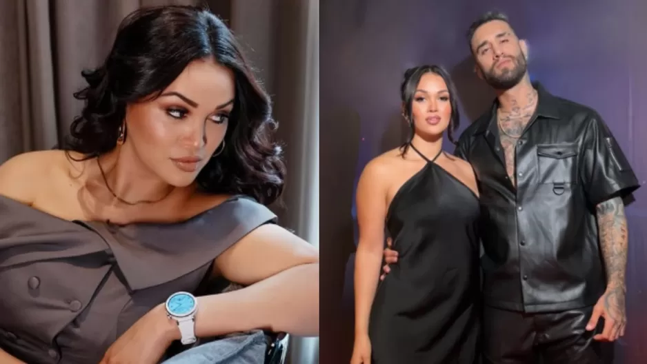 Lejos del programa reality en el que se hizo conocida, Angie Arizaga, mostró todo su apoyo a Jota Benz. Foto: Instagram