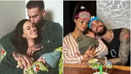 Angie Arizaga compartió adorable foto de Jota Benz y Mateo