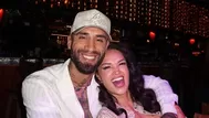 Angie Arizaga cumplió 35 años y Jota Benz "explotó" de amor