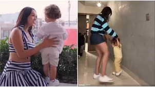 Angie Arizaga impacta al presumir que su hijo heredo su talento para el baile / TikTok