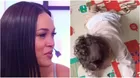 Angie Arizaga 'lloró' por las primeras gateadas de su hijo Matteo