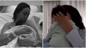 Angie Arizaga mostró el crecimiento de su hijo Matteo a tan solo tres meses de su nacimiento. Fuente: Instagram