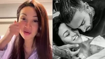 Angie Arizaga compartió como transcurren sus primeros días como mamá/Fotos y video: Instagram