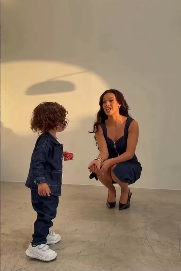 Angie Arizaga confiesa en cuánto tiempo planea tener otro bebé con Jota Benz / IG: angiearizaga 