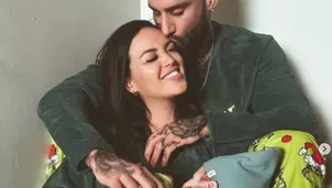 Angie Arizaga se despide de Matteo y su hijo protagoniza inesperado gesto antes de su viaje. Foto: IG @angiearizaga
