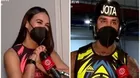 Angie Arizaga se emociona así por los éxitos de Jota Benz 