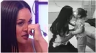 Angie Arizaga se va del país y se despide de su bebé