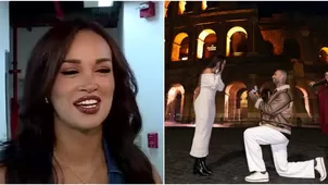 Angie Arizaga sobre su boda con Jota: “Queremos hacerlo perfecto”/ Video: América TV.Foto: Instagram
