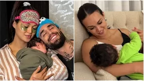 Angie Arizaga sorprendió al revelar a quién se parece su hijo con Jota Benz. Fuente: Instagram