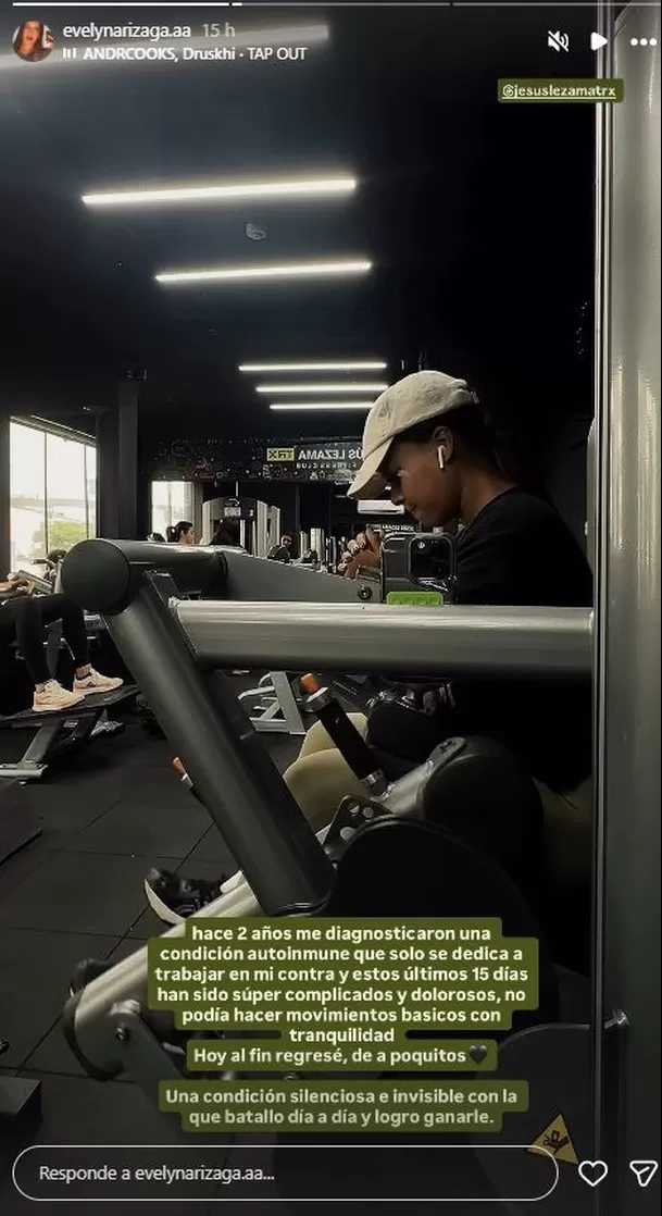 Evelyn, la hermana menor de Angie Arizaga, sorprendió con dura confesión sobre su salud. Foto: Instagram Evelyn, la hermana menor de Angie Arizaga, sorprendió con dura confesión sobre su salud. Foto: Instagram