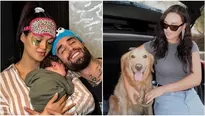 Angie Arizaga reveló las medidas que tomó con su perro tras nacimiento de su hijo. Fuente: Instagram