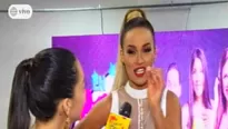 Angie Arizaga impactó con su look en la Preventa. Foto y video: Estás en todas