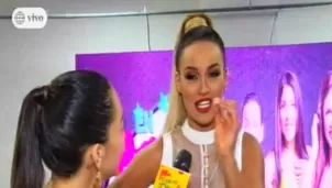 Angie Arizaga impactó con su look en la Preventa. Foto y video: Estás en todas