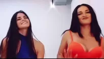 Angie Arizaga y Sully Sáenz cautivan en redes sociales con sensual coreografía 