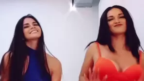 Angie Arizaga y Sully Sáenz cautivan en redes sociales con sensual coreografía 