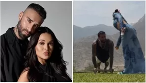Angie Arizaga le gritó a Jota Benz por exponerse a sol sin bloqueador / Instagram