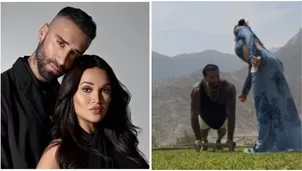 Angie Arizaga le gritó a Jota Benz por exponerse a sol sin bloqueador / Instagram