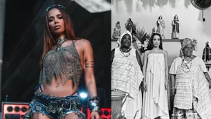 Anitta se pronunció tras ser atacada por profesar la santería/Fotos y video: Instagram