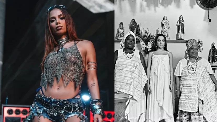 Anitta se defendió tras ser acusada de practicar santería