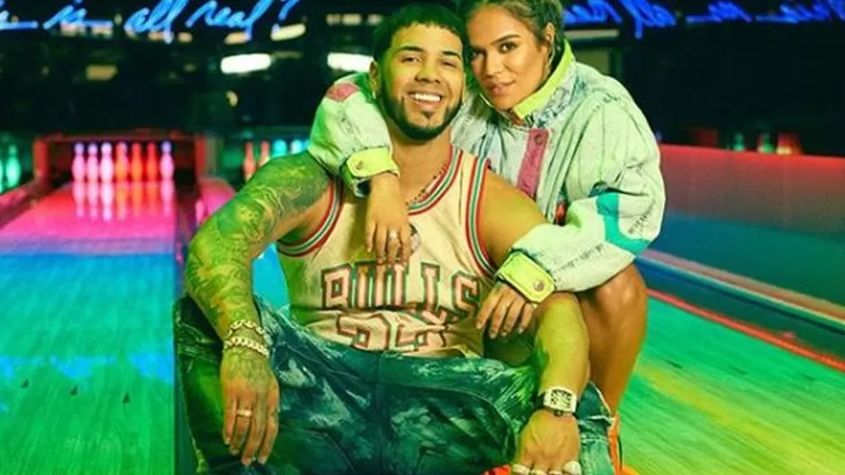 El antes y después de Karol G y Anuel AA. Foto: Billboard 