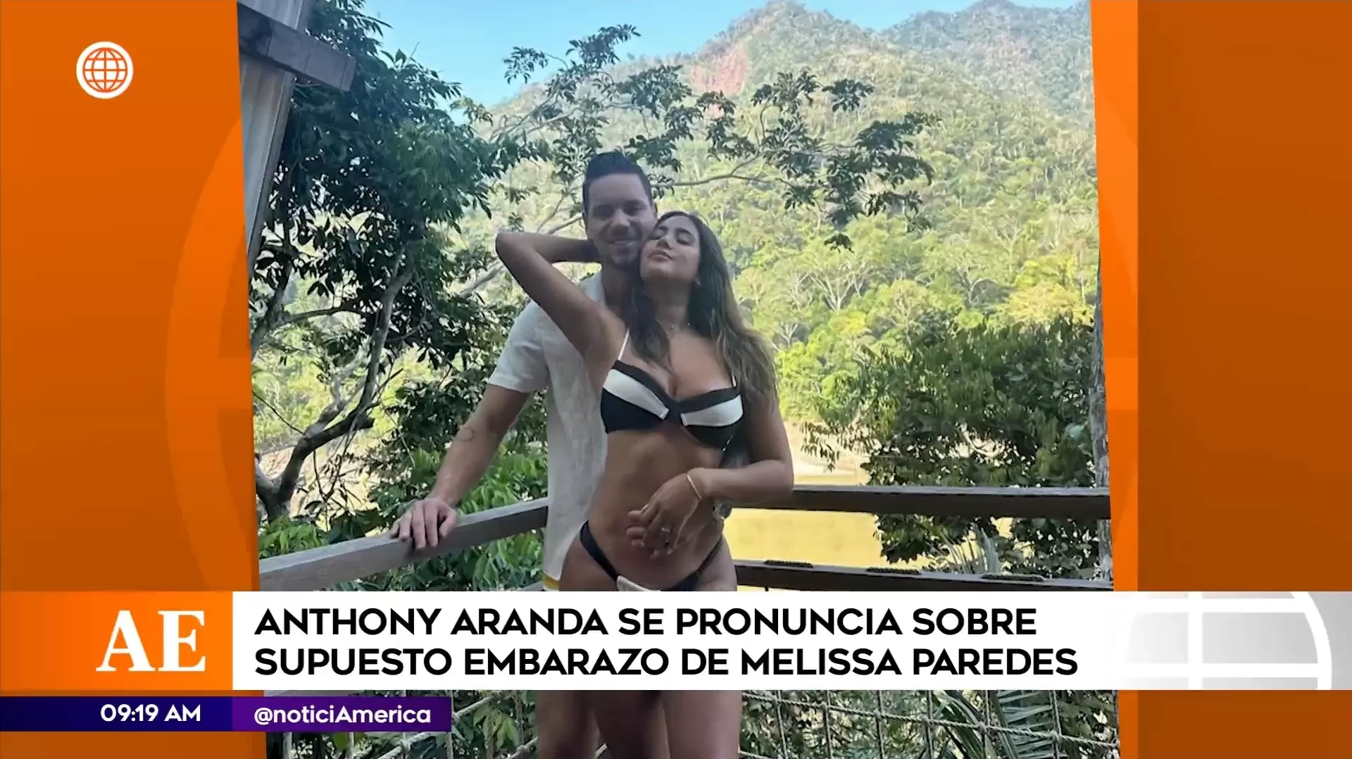 Melissa Paredes de luna de miel con Anthony Aranda / Instagram