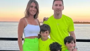 Antonela Rocuzzo y Lionel Messi