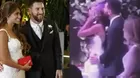 Antonella Roccuzzo lloró con esta canción que Lionel Messi le dedicó en su boda