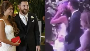 Antonella Roccuzzo lloró con esta canción que Lionel Messi le dedicó en su boda