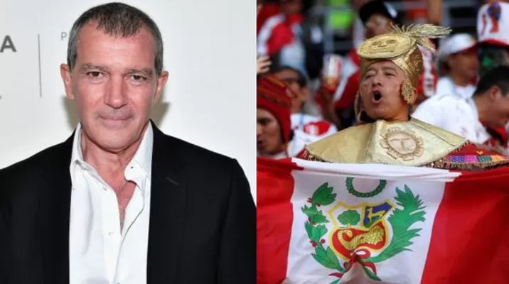Antonio Banderas destaca el apoyo incondicional del hincha peruano en el Mundial Antonio Banderas destaca el apoyo incondicional del hincha peruano en el Mundial