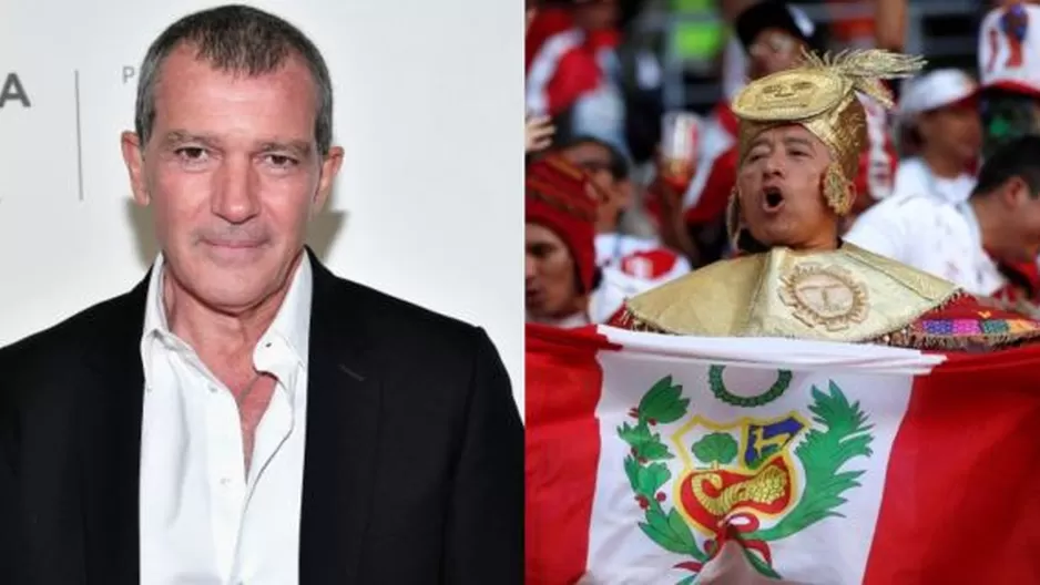 Antonio Banderas destaca el apoyo incondicional del hincha peruano en el Mundial