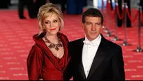 Melanie Griffith y Antonio Banderas cuando eran pareja. Foto: Difusión