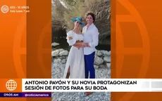 Antonio Pavón y su novia tuvieron romántica sesón de fotos para su boda  - Noticias de instagram