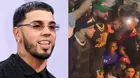 Anuel AA es criticado por grabar video con decenas de personas aglomeradas y sin mascarilla