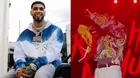 Anuel AA enfureció con fanático que le lanzó objeto en pleno concierto