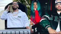 Anuel AA / Karol G / Ferxxo / Fotos: IG Anuel AA / IG Feid / Video: Molusco News