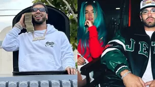 Anuel AA / Karol G / Ferxxo / Fotos: IG Anuel AA / IG Feid / Video: Molusco News