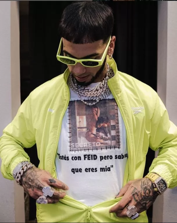 Las continuas provocaciones de Anuel AA hacia Feid / Foto: IG Anuel AA