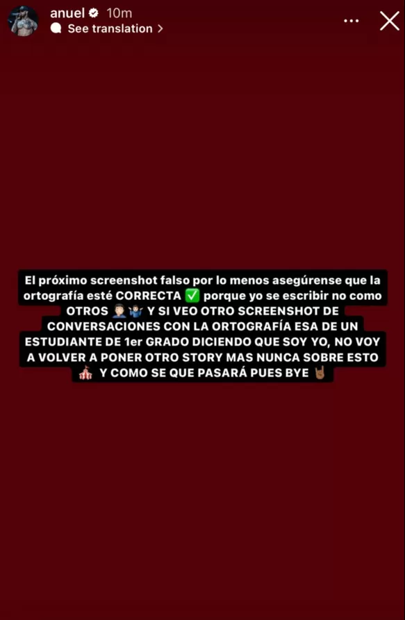 Anuel AA se arrebató y tildó de “loca” a Yailín por revelar presuntas amenazas 