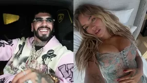 Anuel AA sorprendió al pedirle a Karol G que lo desbloquee/ Fotos: IG:@anuel/ karolg