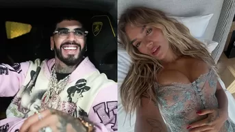 Anuel AA sorprendió al pedirle a Karol G que lo desbloquee/ Fotos: IG:@anuel/ karolg