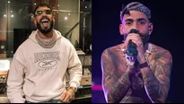 La burla de Anuel AA sobre Arcángel por sus declaraciones / Instagram