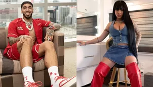 Anuel AA / Yailin la más viral/Fotos: Instagram